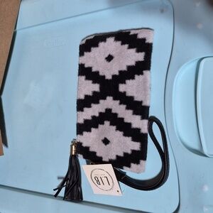 $5 DEAL L.I.B. small fabric wristlet with tassel. New. MUST BUNDLE